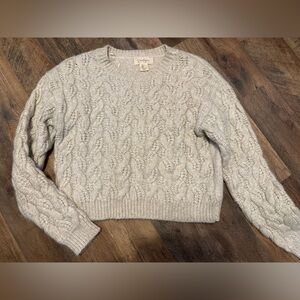 Jessica Simpson cable knit thick sweater